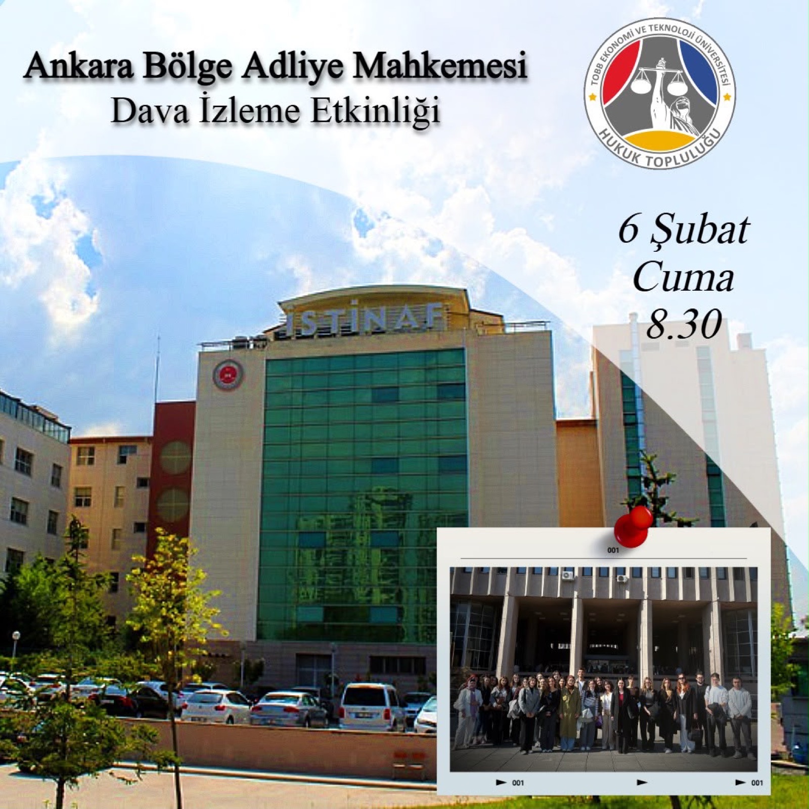 Ankara Bölge Adliye Mahkemesi Ziyareti